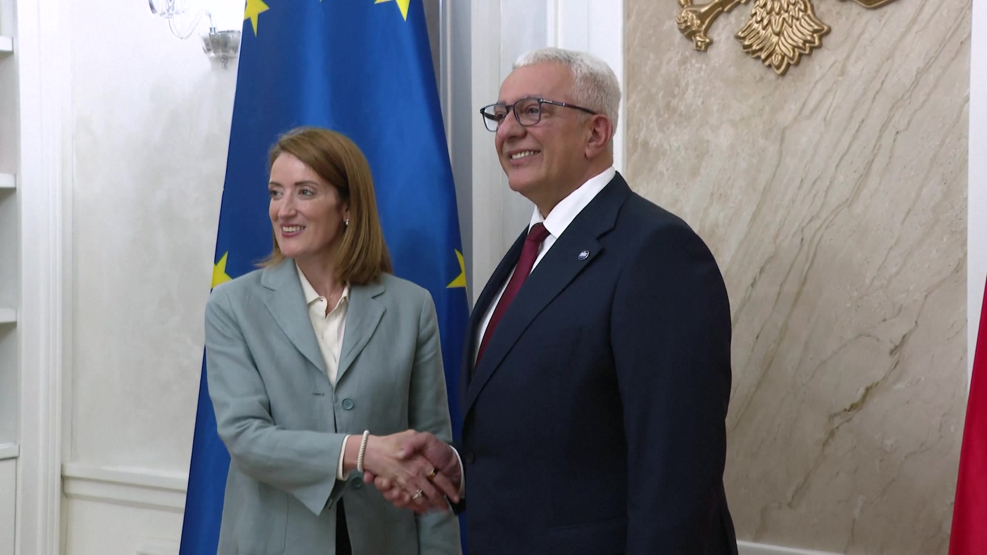 Roberta METSOLA, EP President visit to Podgorica (Montenegro) - Meeting with Andrija MANDIĆ, President of the Montenegrin Parliament and speech at the Montenegrin Parliament (Skupština Crne Gore / Скупштина Црне Горе): extracts